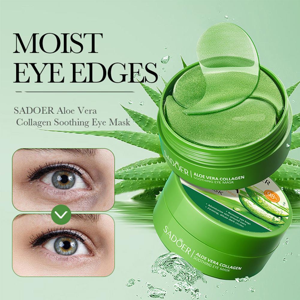 Collagen Under Eye Patches - 60 قطعة من قناع رقع جل