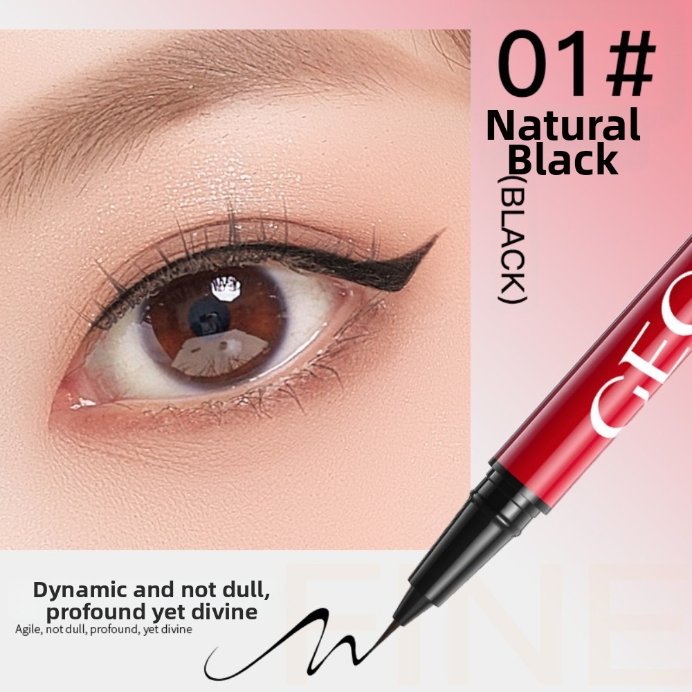 Waterproof Liquid Eyeliner Pen - قلم آيلاينر سائل فائق النحافة ومتين،