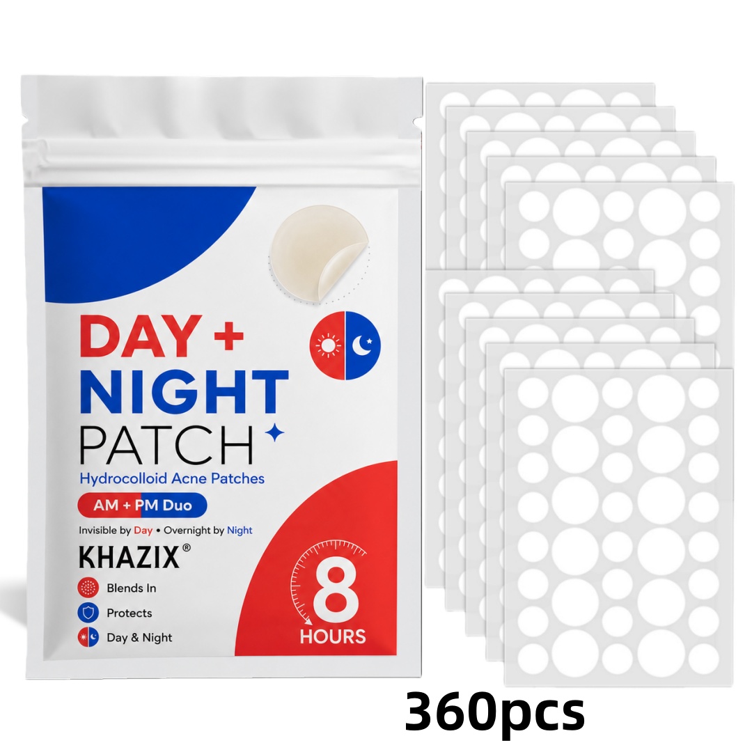 Hydrocolloid Pimple Patch - 360 قطعة من لاصقات حب الشباب