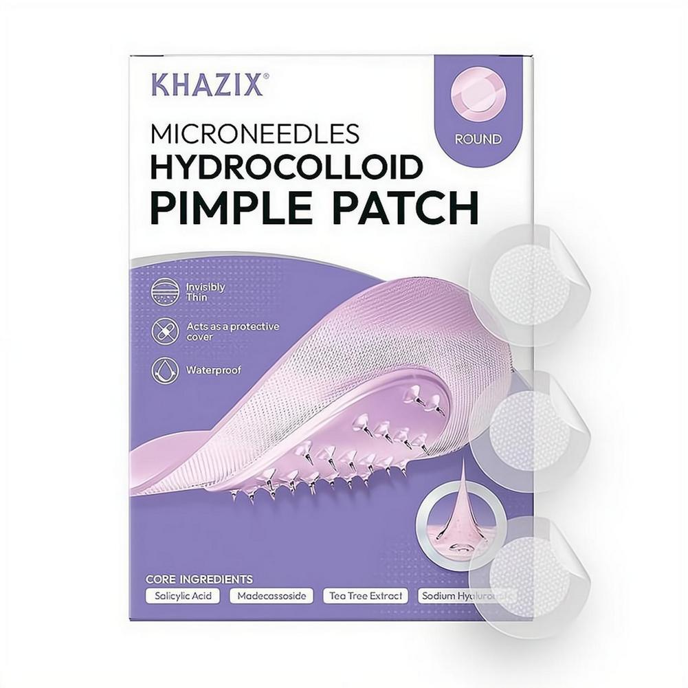 Hydrocolloid Pimple Patch - 24 قطعة من لصقات إخفاء البثور