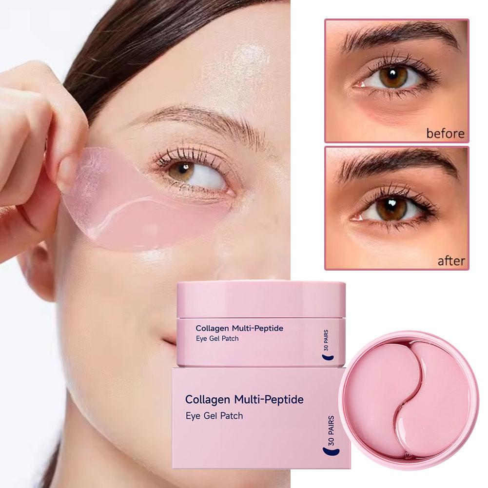 Collagen Under Eye Patches - لصقات كولاجين متعددة الببتيدات للعين لمعالجة