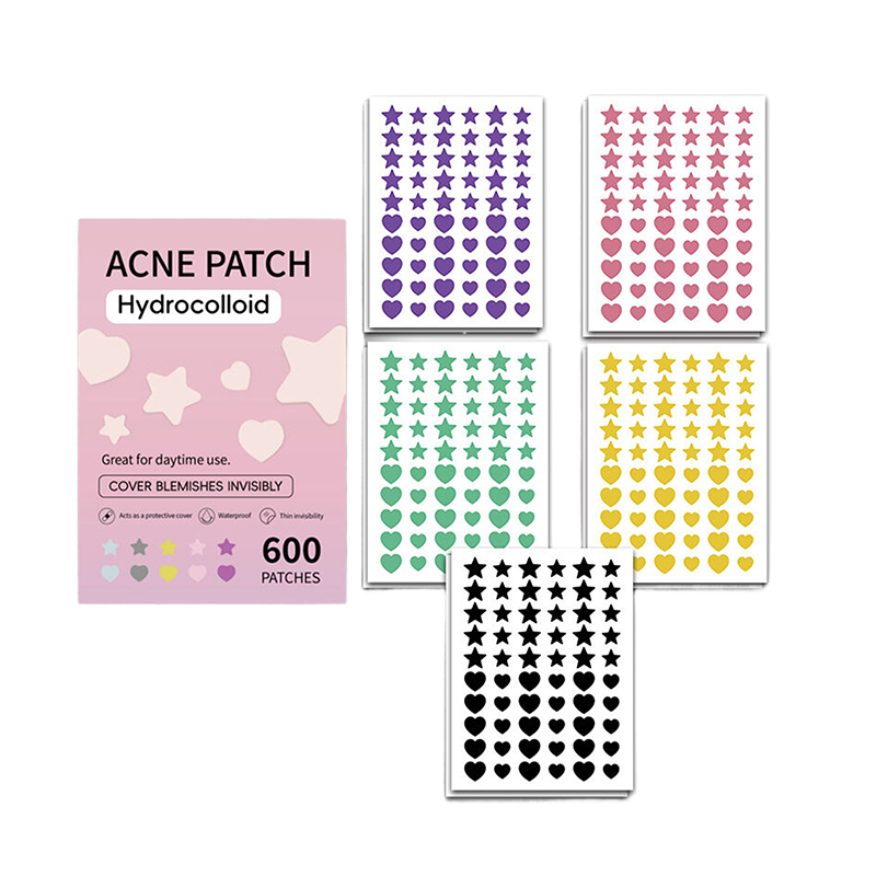 Hydrocolloid Pimple Patch - 【هدوء】300/600 قطعة من لصقات إصلاح حب