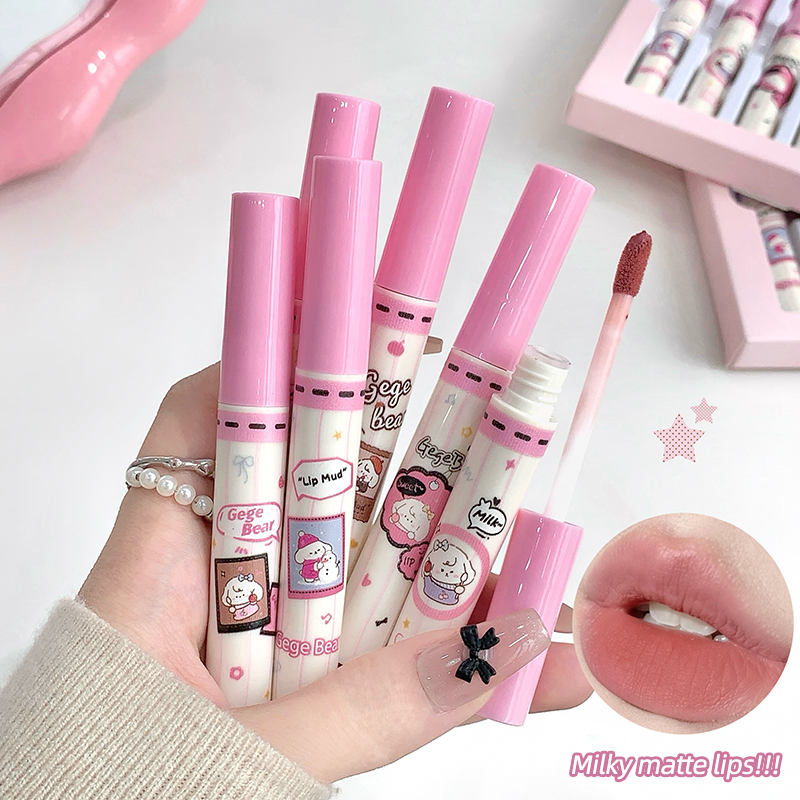 مجموعة أحمر شفاه مخملي من جيجي - مراجعة Matte Velvet Lip Tint Long Lasting وسعره