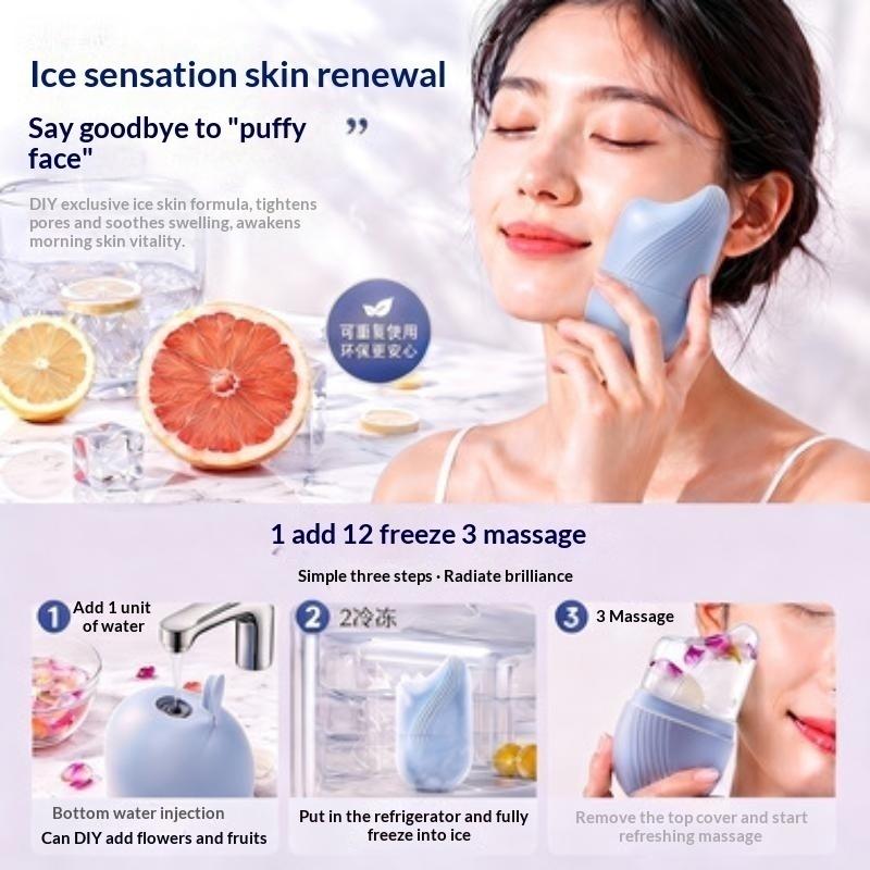 {+} أداة تدليك الوجه والعينين  - مراجعة Face Ice Roller Puffiness وسعره