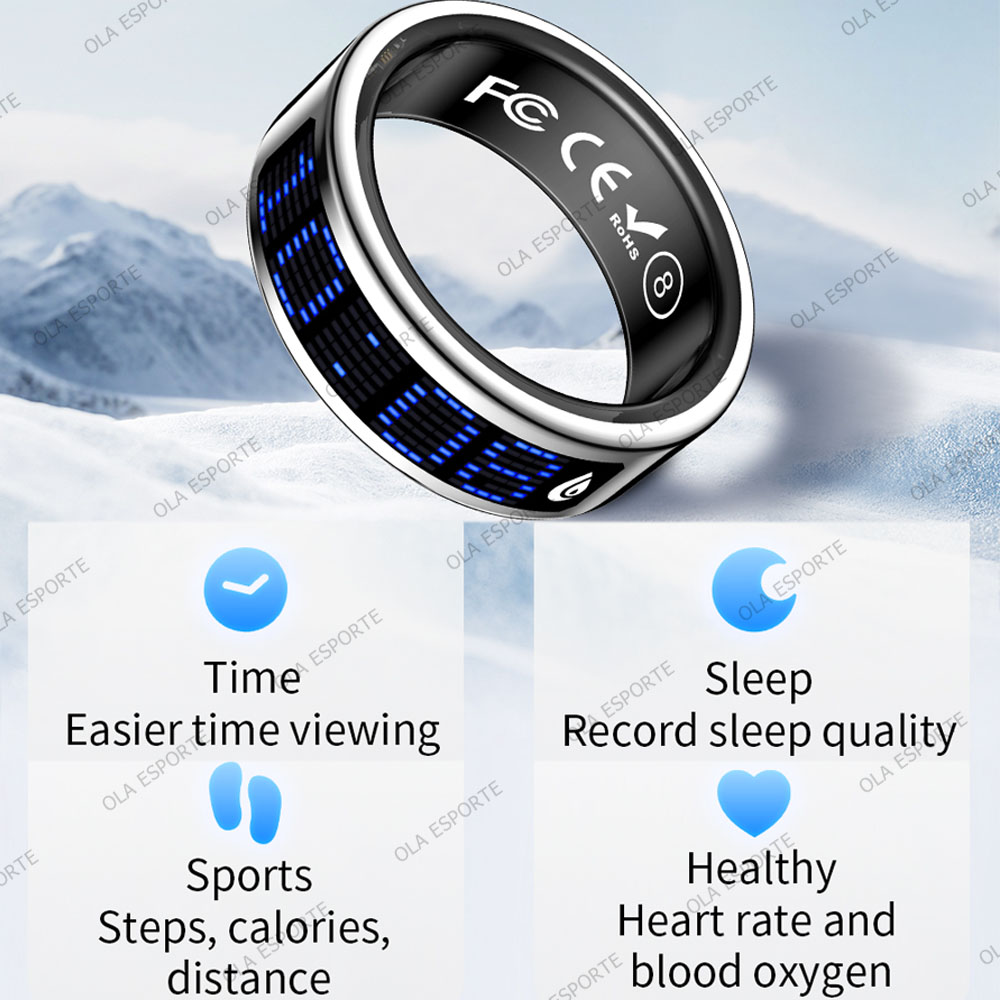 شاشة عرض ذكية للخاتم، تعمل بال - مراجعة Health Monitors وسعره