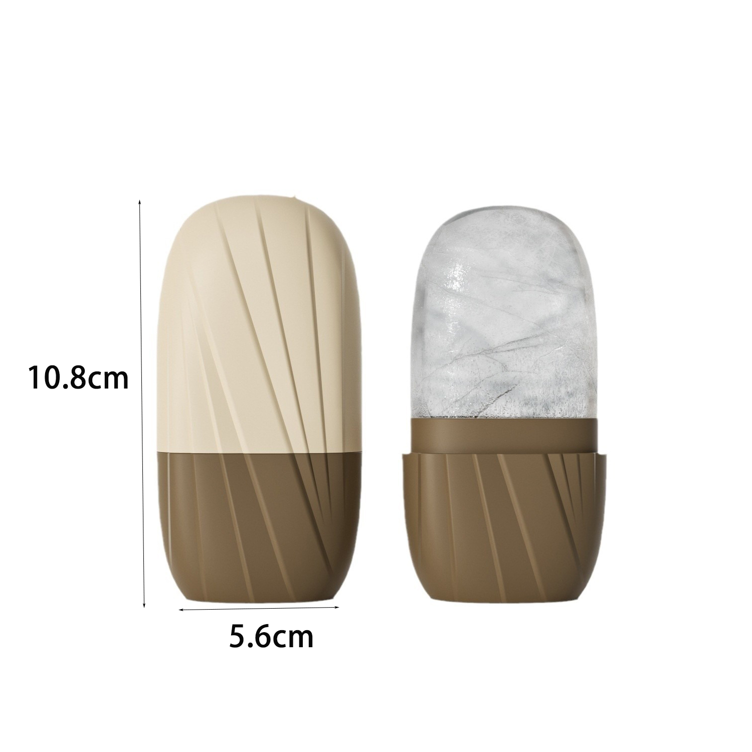 قالب ثلج للوجه بتصميم مخطط جما - مراجعة Face Ice Roller Puffiness وسعره