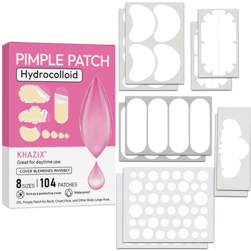 360 قطعة من لاصقات حب الشباب ب - مراجعة Hydrocolloid Pimple Patch وسعره