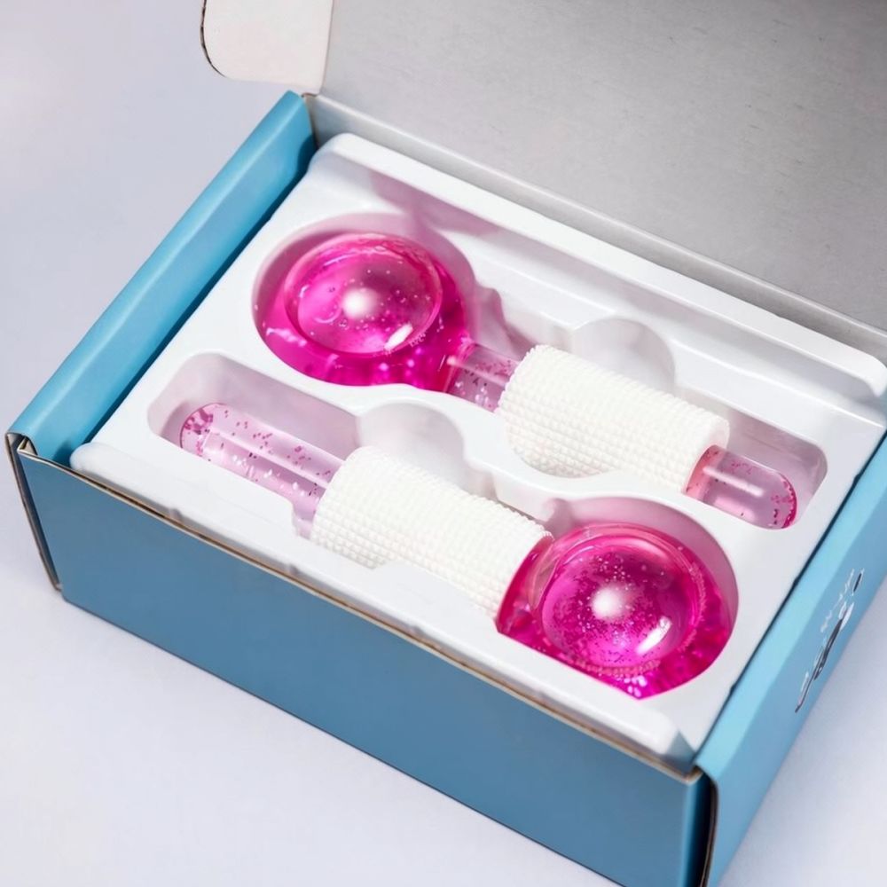 كرات الثلج للتدليك البارد للوج - مراجعة Face Ice Roller Puffiness وسعره