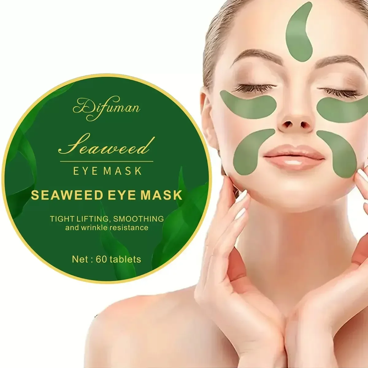 60 قطعة من قناع العين بحمض اله - مراجعة Collagen Under Eye Patches وسعره