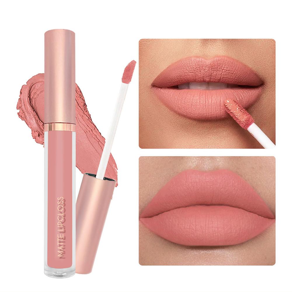 3 قطعة/المجموعة عارية ملمع الش - مراجعة Matte Velvet Lip Tint Long Lasting وسعره