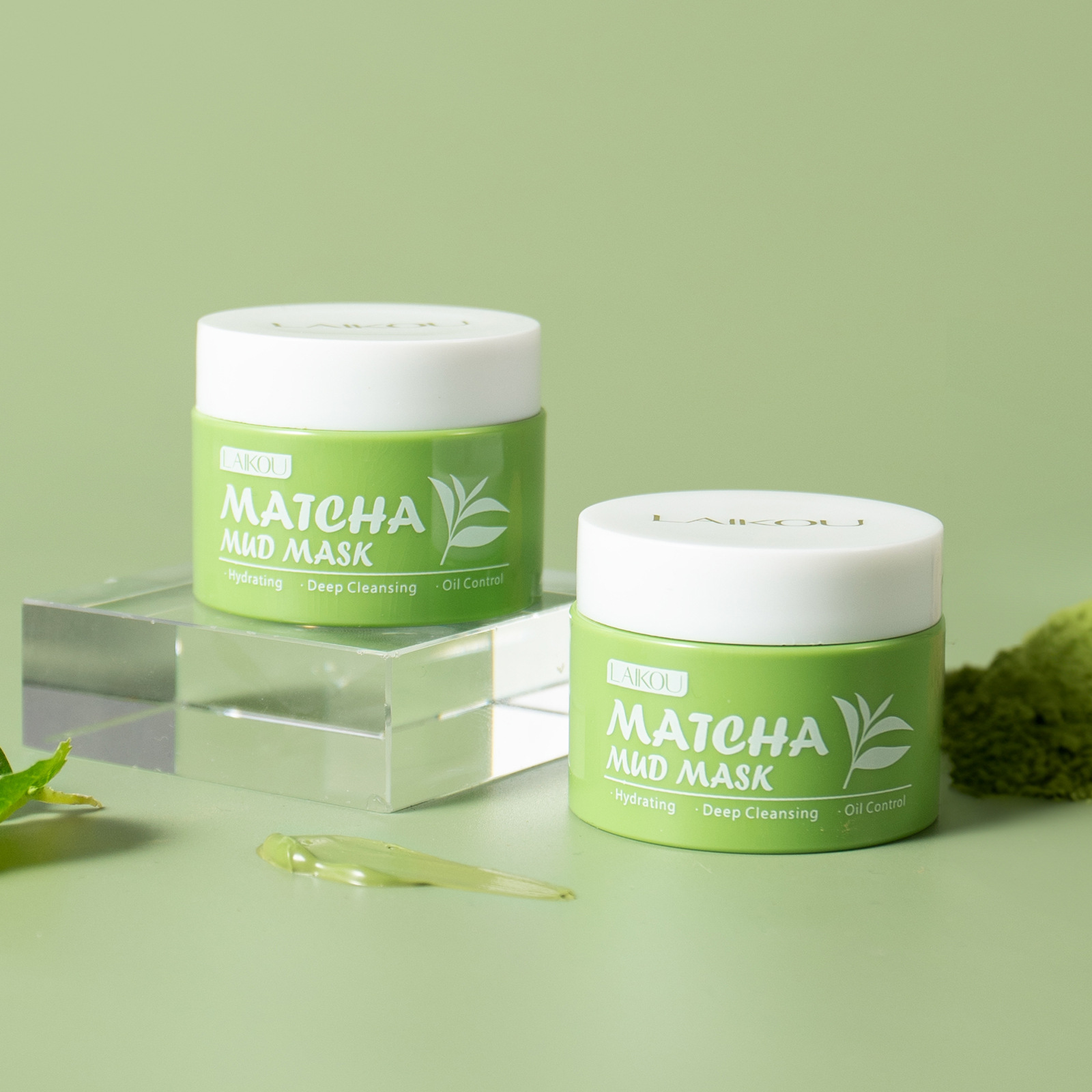 قناع الطين الأخضر بالشاي الأخض - مراجعة Green Tea Cleansing Clay Mask وسعره