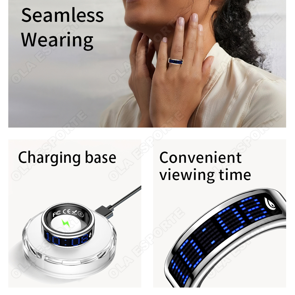 خاتم ذكي صحي جديد وعصري مقاوم  - مراجعة Health Monitors وسعره