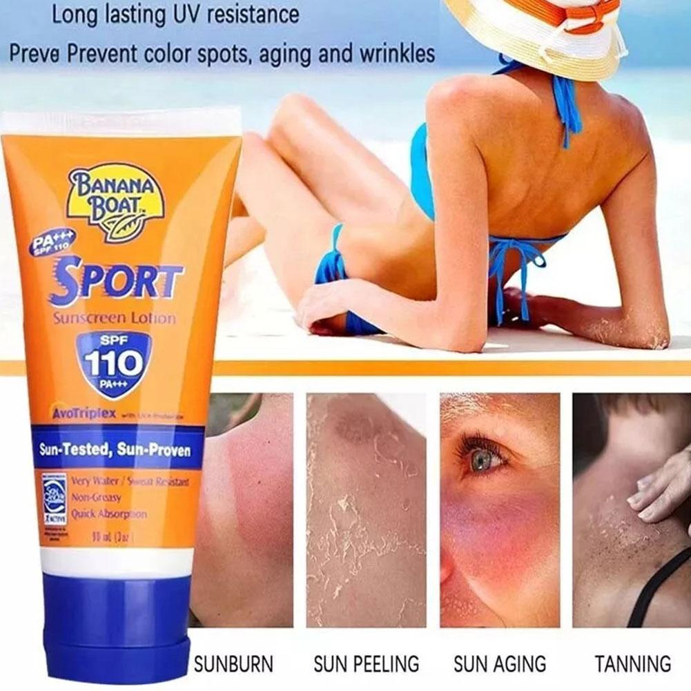 كريم الشمس SPF50/SPF110 للرياض - مراجعة Spf 50 Waterproof Sunscreen وسعره