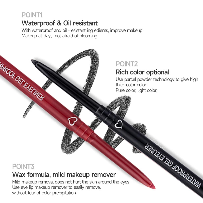 قلم تحديد عيون غير لامع مقاوم  - مراجعة Waterproof Liquid Eyeliner Pen وسعره