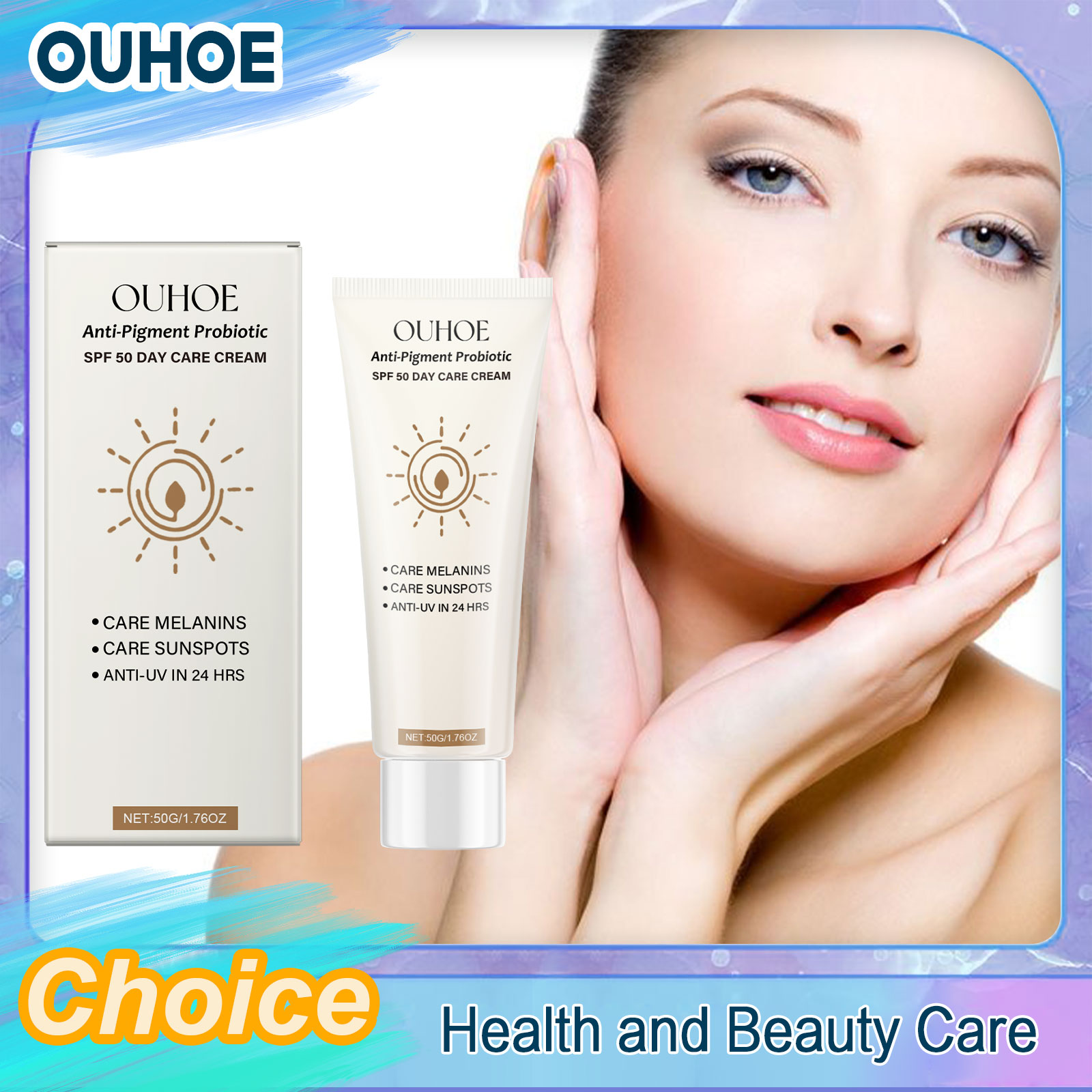 كريم واقي من الشمس SPF50 مضاد  - مراجعة Spf 50 Waterproof Sunscreen وسعره