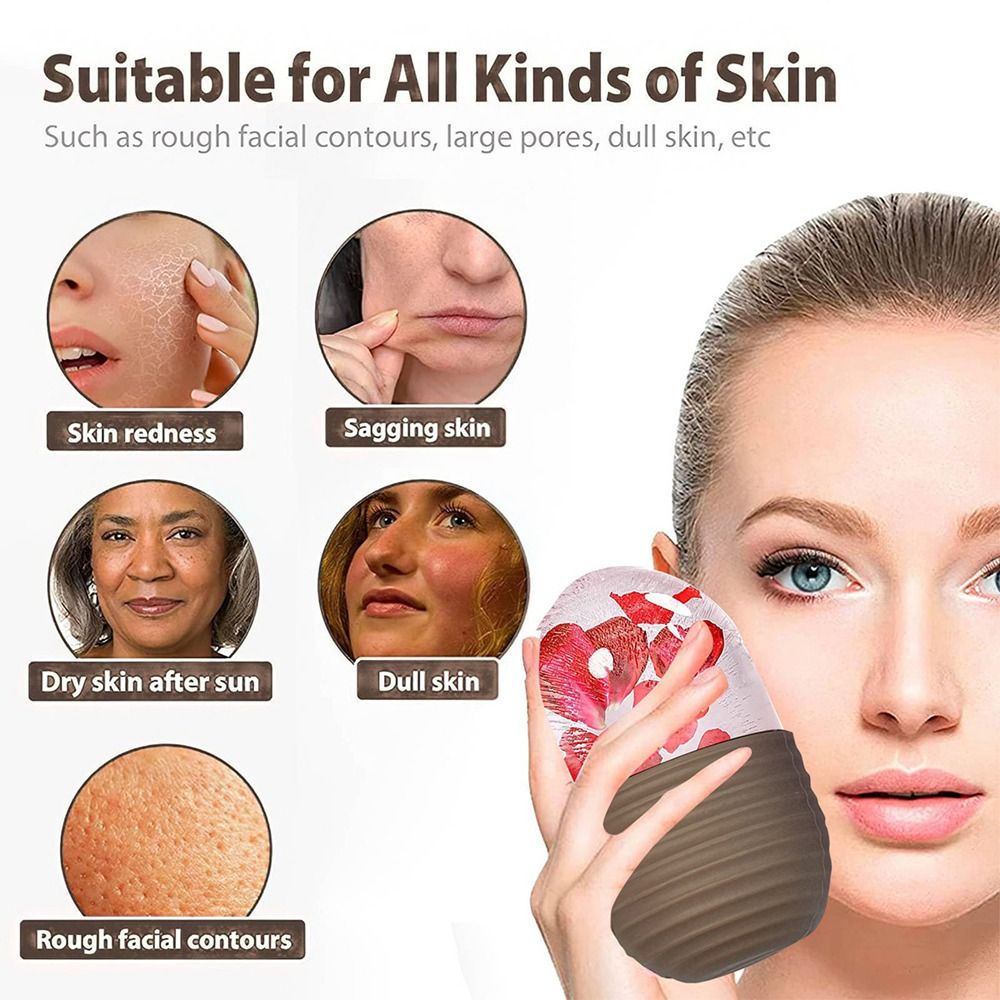 قطعة واحدة جديدة من أداة تدليك - مراجعة Face Ice Roller Puffiness وسعره