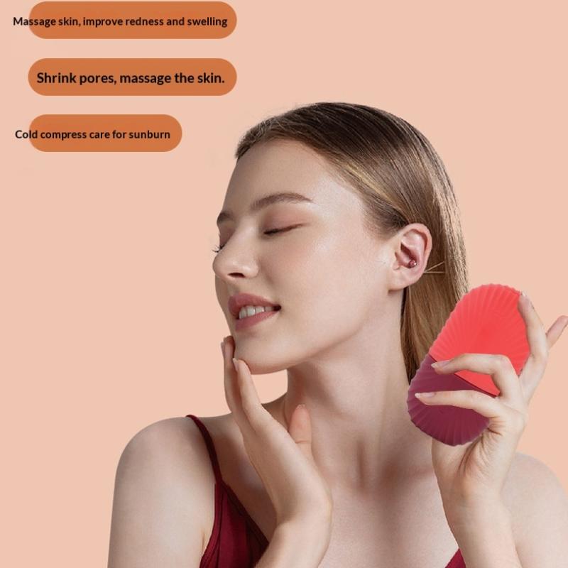 قالب ثلج من السيليكون، قطعة وا - مراجعة Face Ice Roller Puffiness وسعره